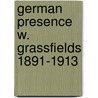 German presence w. grassfields 1891-1913 by Nkwi