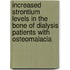 Increased strontium levels in the bone of dialysis patients with osteomalacia