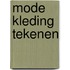 Mode kleding tekenen