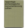 Rapportage Archeologische Monumentenzorg Cothen door J. van Doesburg