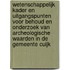 Wetenschappelijk kader en uitgangspunten voor behoud en onderzoek van archeologische waarden in de gemeente Cuijk