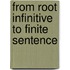From root infinitive to finite sentence