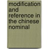 Modification and reference in the Chinese nominal door J.U. Sio