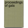 Proceedings of GALA door Onbekend