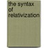 The syntax of relativization
