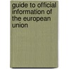 Guide to official information of the European Union door V. Deckmyn