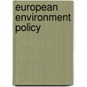 European environment policy door C. Demmke