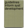 Guidelines inform syst development by Schrama