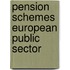 Pension schemes european public sector