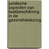 Juridische aspecten van taakbeschikking in de gezondheidszorg