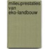 Milieuprestaties van eko-landbouw