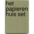 Het papieren huis set