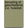 Berusting of geschiedenis v.e. huwelyk by Rolf Hochhuth