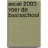 Excel 2003 voor de basisschool