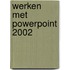 Werken met PowerPoint 2002