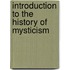 Introduction to the history of mysticism