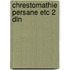 Chrestomathie persane etc 2 dln