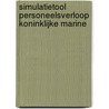 Simulatietool personeelsverloop Koninklijke Marine by Unknown