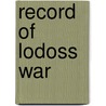 Record of Lodoss War by Unknown