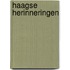 Haagse herinneringen