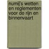 Numij's Wetten en Reglementen voor de Rijn en Binnenvaart