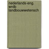 Nederlands-eng. wrdb landbouwwetensch door Huitenga