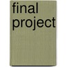 Final project by Ormeling