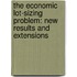 The Economic Lot-Sizing Problem: New Results and Extensions