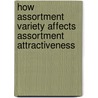 How Assortment Variety Affects Assortment Attractiveness door E. de Vries -van Ketel