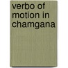 Verbo of motion in Chamgana by B. Sitoe