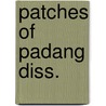 Patches of padang diss. by Cocombyn