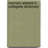 Merriam-Webster's collegiate dictionary door Onbekend
