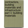 Contractors, building materials and infrastructure Part II: Building materials door N. Lognoul