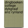 Dingboeken college dykgraaf enz rynland by Gouw