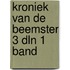 Kroniek van de beemster 3 dln 1 band