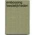 Embossing feestelijkheden