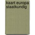 Kaart Europa staatkundig