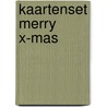 Kaartenset Merry X-mas door Onbekend