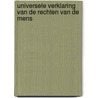 Universele verklaring van de Rechten van de Mens door Onbekend