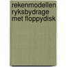 Rekenmodellen ryksbydrage met floppydisk by Jager