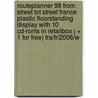 Routeplanner 98 from street tot street France plastic floorstanding display with 10 CD-ROMs in retailbox ( + 1 for free) FRA/FR/2006/W door Onbekend