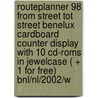 Routeplanner 98 from street tot street Benelux cardboard counter display with 10 CD-ROMs in jewelcase ( + 1 for free) BNL/NL/2002/W door Onbekend