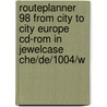 Routeplanner 98 from city to city Europe CD-ROM in jewelcase CHE/DE/1004/W door Onbekend