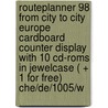 Routeplanner 98 from city to city Europe cardboard counter display with 10 CD-ROMS in jewelcase ( + 1 for free) CHE/DE/1005/W by Unknown