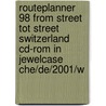 Routeplanner 98 from street tot street Switzerland CD-ROM in jewelcase CHE/DE/2001/W door Onbekend