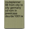 Routeplanner 98 from city to city Germany CD-ROM in jewelcase DEU/DE/1001/W door Onbekend