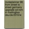 Routeplanner 98 from street to street Germany upgrade CD-ROM in mailingbox DEU/DE/2010/W door Onbekend