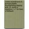 Codes Scandinavia & Europe plastic floorstanding display with 10 -ROMS in retailbox ( + 1 for free) X1945ES/K door Onbekend