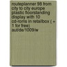 Routeplanner 98 from city to city Europe plastic floorstanding display with 10 CD-ROMS in retailbox ( + 1 for free) AUT/DE/1009/W door Onbekend