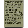 Routeplanner 98 from street tot street Austria cardboard counter display with 10 CD-ROMS in jewelcase ( + 1 for free) AUT/DE/2002/W door Onbekend